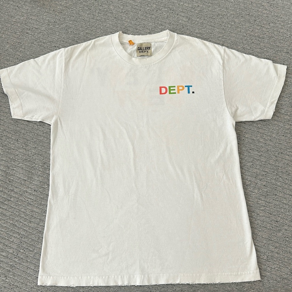 Gallery Dept White S/S tee shirt Size M